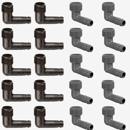 MHB-Sparset: 10x Rain-Bird SBE-075 3/4 + 10x Rain-Bird SBE-050 1/2 für SPX Flex Abzweigschlauch