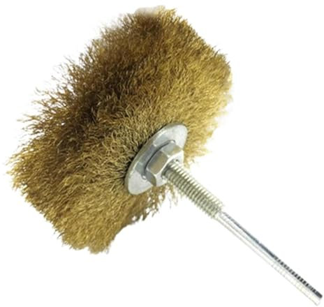 Cepillo de alambre para taladro, cepillo de alambre, cepillo de cobre abrasivo para rueda de ruedas, cepillo de bola, abrasivo de alambre de cobre de latón para todo tipo de taladros