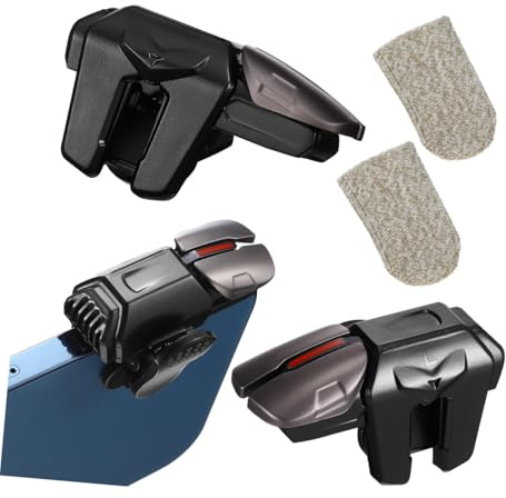 Angoily Paquete De Móvil con Gatillos para Móviles Mandos para Teléfonos Móviles Controladores Guantes para Dedos para De Móvil