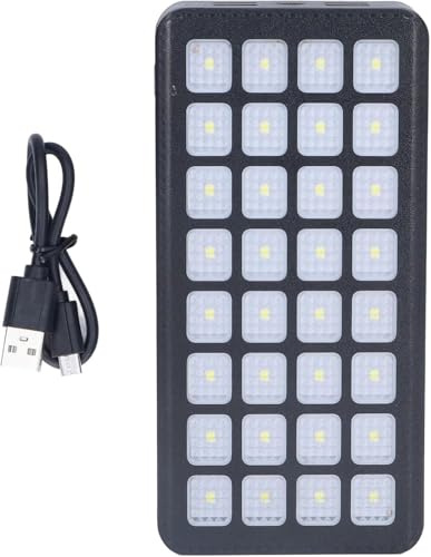 Power Bank, 30000 mAh, carica rapida solare ad alta capacità con torcia luminosa, caricabatterie solare portatile per campeggio, escursionismo