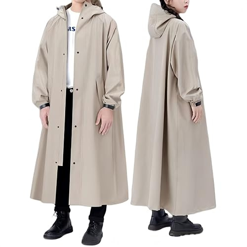 YYKSYDPT Manteau imperméable long, Veste de pluie homme et femme