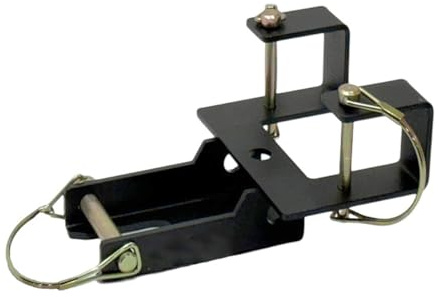 Durlo Ricevitore per gancio di traino per rifiuti, gancio di traino per rifiuti, rimorchio resistente alla ruggine per trattorini tagliaerba, automobili