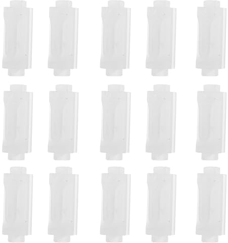 HOMSFOU Blind Cord Winder Set with Versatile Adjustment and Portable Design 15pcs Plastic Indoor Cord Holder for Household Venetian Blinds Accessories