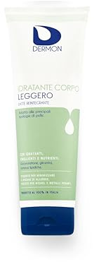 DERMON Idratante Corpo Leggero, Latte Idratante Corpo per L’Uso Quotidiano e per Tutti i Tipi di Pelle, Non Lascia Residui, 250 ml