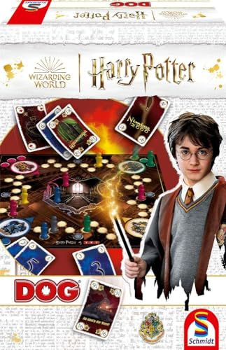 Schmidt 49423 Dog Harry Potter, Familienspiel, ab 8 Jahren
