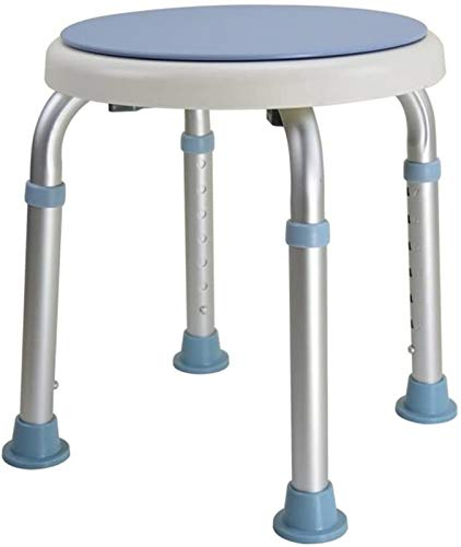 Duschsitz Duschhocker Drehbarer runder Dusch-/Badehocker mit Drehsitz Rutschfester Duschstuhl
