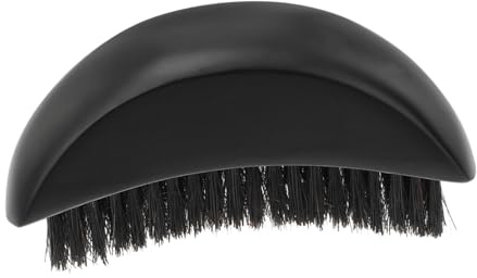 VILLFUL Bartpflege Bürste für Männer Ergonomische Handbürste mit Natürlichen Borsten Langlebig und Kompakt für Reisen und Tägliche Bartpflege Praktische Barber Accessoire