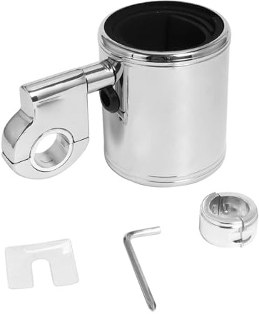 Alide Universal-Getränkehalter für Motorräder, für Wasserflaschen, Getränkehalterung, Lenker-Getränkehalter aus Aluminiumlegierung für ATV, 22–32 mm Griff