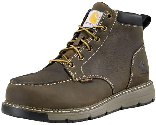 Carhartt Men's 5 Mossy Brown Trademill Nano Toe Waterproof SRO Boot (11.0 M)