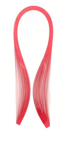 ODETOJOY Papierstreifen für Quilling 1,5 mm Rot Quilling Papierstreifen 1,5 mm Rot 120 Stück
