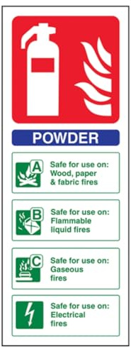 Fire Extinguisher - Powder ID - 75 X 200mm
