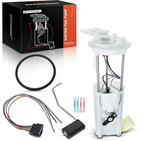 A-Premium Electric Fuel Pump Module Assembly w/Sending Unit Compatible with Chevrolet P30 & GMC P3500 1998-1999 V8 5.7L Petrol, OHV, Replace# 25178123, 25164227