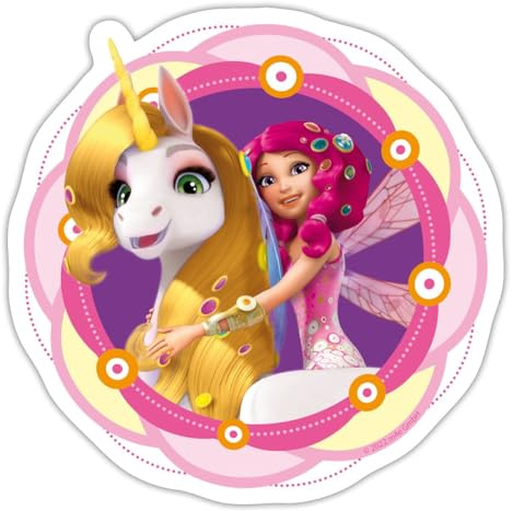 Mia and Me Einhorn Onchao Und Mia Sticker Aufkleber
