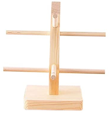 TopHomer Brillenhalter aus Holz, 2 Paar Brillenständer Sonnenbrillen Aufbewahrung Sonnenbrillen Ständer