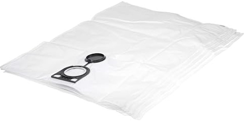 vhbw 5x sacchetto sostituisce Swirl UNI 20 Net per aspirapolvere - 40cm x 27cm Bianco