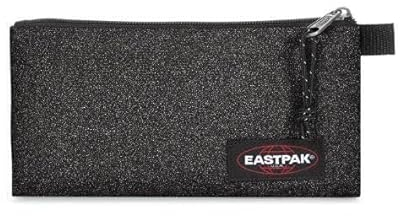 EASTPAK Flatcase Spark - Astuccio per matite, colore: nero brillante