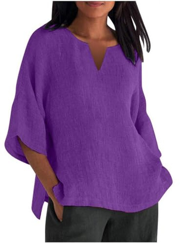 Uwdiohq Offerte Outlet Bluse Donna in Viscosa Magliette Donna Manica Corta XS Crop Top Maniche Lunghe Camicia Chiffon Donna Curvy Blusa Elegante Donna Manica Lunga Tiktok Trend Items