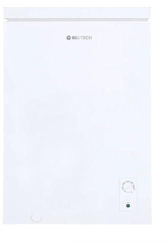 GEDTECH Congélateur coffre 99L GCO99L - Pose Libre - Capacité de stockage optimale - Silencieux - Blanc