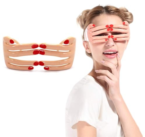 GGUFAY Neuheit Sonnenbrille Party Brille,Dumme Lustige Party Lustige Neuheit Sonnenbrille,Lustige Hand Finger Coole Form der Lustige,für Party- Selfie- Requisiten