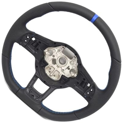 MKKDYC Sportlenkräder Kompatibel Mit VW Für Golf 7 7.5 Für GTI Für GTD Für GTE R 2017 2018 2019 2020 2013 2014 2015 2016 Für Polo Für GTI Für Passat Für Tiguan Rennlenkrad