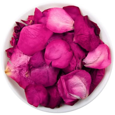 ADAOQIN Décoration de pétales de Rose pour Mariage, Rose Naturelle, Pivoine, Fleur séchée, Savon, Bougie, décoration de Douche à Domicile