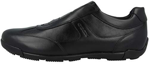 Geox U Edgware B, Sneakers para Hombre, Negro (Black), 40 EU