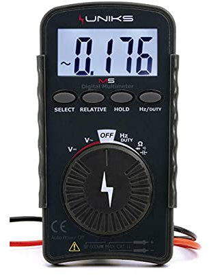 uniks M5 multimetro digitale tascabile IEC/EN 61010-1 CAT III 500V