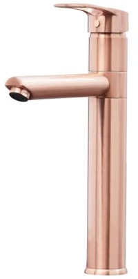 Liquida W16CP Single Lever 360 Degree Swivel Spout Copper Kitchen Tap