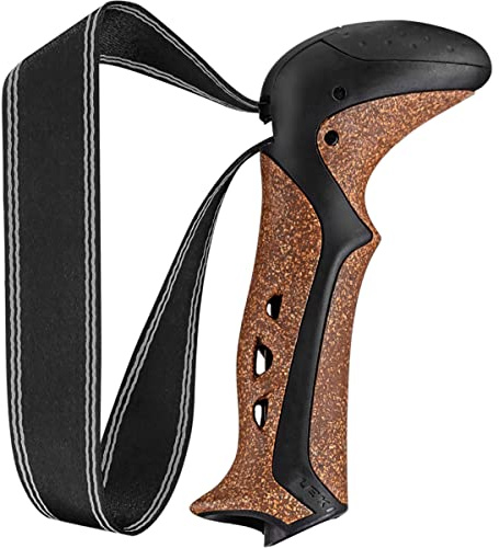 LEKI Aergon CorTec Compact, Black-Brown, 16mm