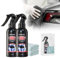 3 IN 1 Hochleistungs Schnellauto Beschichtungsspray, 2024 Neuest High Protection Fast Coated Car Nano Spray, Prämie Nano Spray Auto zum Autolack Kratzer Entfernen und Autopolitur (120ML, 2 stück)