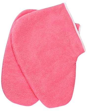 PAMINGONO Wachs Handschuh Und Fußabdeckung Satz Paraffintherapie Zubehör Erwärmend Feuchtigkeitsspendend Für Spa Und Professionelle Anwendung