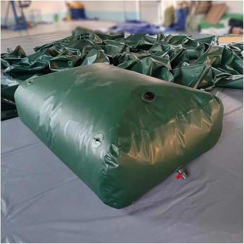 Wasseraufbewahrungstasche Reißfester Wassersack 30l-6000l PVC-wasserspeicherbehältertasche Mit Großem Fassungsvermögen Für Dürreresistente Und Feuerbekämpfe, One Color, 0.5x0.5x0.2m/50L/13Gallon