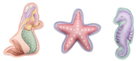 Little Dutch Kinder Tauchfiguren Tauchspielzeug - Poolspielzeug 3er Set - Wasserspielzeug für Mädchen ab 5 Jahren - mit Aufbewahrungsbeutel - aus Neopren - Dreamy Mermaid
