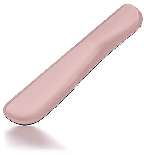 CSL - Handgelenkauflage Tastatur Keyboard - Handballenauflage Handgelenkschoner - Maus und Tastatur - ergonomische Haltung - 43 cm - atmungsaktiv abwaschbar - für Computer Laptop Notebook - rosa
