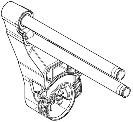 Makita 144911-0 BRACCIO COMPLETO PER MODELLO LS1219, LS1219L
