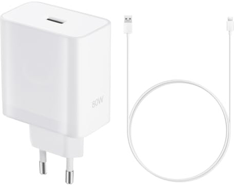 80W Ladegerät SUPERVOOC Adapter Netzteil USB C Ladekabel Schnellladegerät für Oppo Find X8 X8 Pro X7 X7 Ultra X6 X5 X3 Reno 15 14 12 11 10 9 8 7 A96 A76