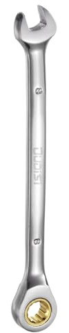 sourcing map Llave combinada de trinquete métrica, 8 mm, 12 puntos y 72 dientes CR-V, herramienta para reparación mecánica