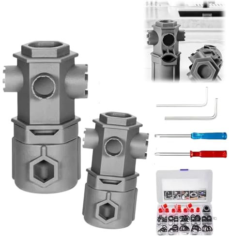 All-In-One 16-in-1-Schraubenschlüssel-Werkzeugsatz for Wasserhähne, multifunktionaler Schraubenschlüssel- mit nützlichen Gadgets, eine große Auswahl an Wasserhähnen for Badezimmer und Küchen.(2pcs)