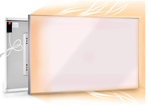 Riscaldatore a pannello a infrarossi da 180 W 300x600 mm Riscaldatore domestico radiante for riscaldamento a distanza elettrico montato a parete Protezione dal surriscaldamento
