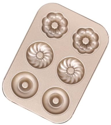 Amesor Molde Para Donuts - Molde Antiadherente - De Repostería Para Donuts - Para Cocina En El Hogar Elaboración De Postres Planificación De Fiestas Cocina Para Días Festivos