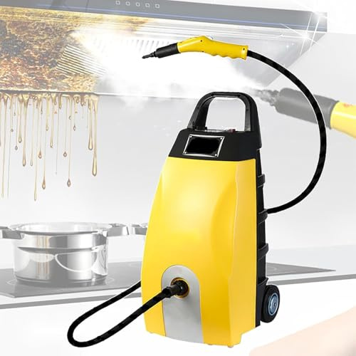 Limpiador A Vapor Portátil 3,5 L, Hidrolavadora Alta Presión, Lavado A Presión, 2500 W, Extractor Alfombras Calefacción, Vapor A Alta Temperatura 110 °C/230 °F, Calentamiento En 40 Segundos