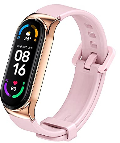 BDIG Uhrenarmband für Xiaomi Mi Band 4 Mi Band 3, Sport, Silikon, Ersatzarmbänder für Xiaomi Miband 4/3 Fitnessaktivitäten