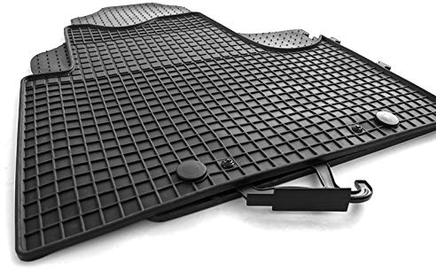 kh Teile Gummimatten passend bei Trafic III ab 2014 (vorn) Allwetter Gummi Fußmatten Geruchsneutral 2-teilig