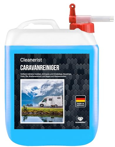 Tvålbubblan 20 liter – Cleanerist Caravancleaner Koncentrat – specialrengöringsmedel för husvagn, husvagnar, husbilar och resemobil – inklusive Sabeu FLUXX® uttagskran