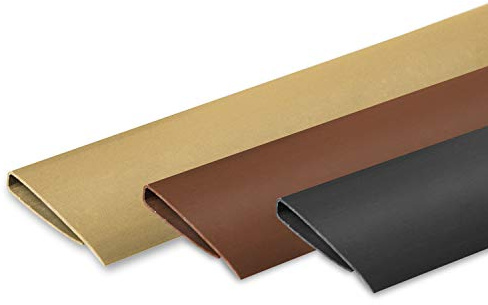 Ribelli PVC Abschlussleiste, 100 cm, anthrazit-3 Stück