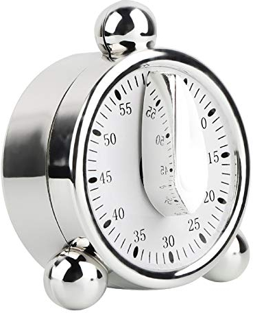 Mechanischer Küchentimer,60 Minuten Kurzzeitwecker Eieruhren Kurzzeitmesser mit Lauter Alarm,Zeitmesser Küche für Zuhause, Schule,Bergbau,Pflege