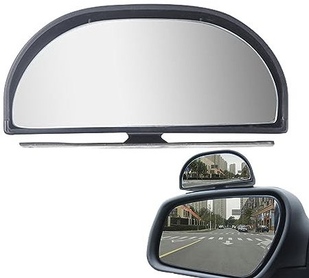 Espejo retrovisor de ángulo muerto para coche, , gran angular, accesorios para vehículos con diseño personalizable para camiones, coches, motocicletas, autocaravanas y camiones