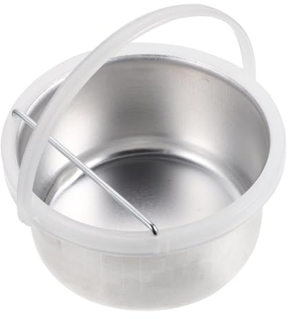 STOBOK Aluminum Wax Melting Pot Wax Heater Pot Container for Hair Removal and DIY Crafts