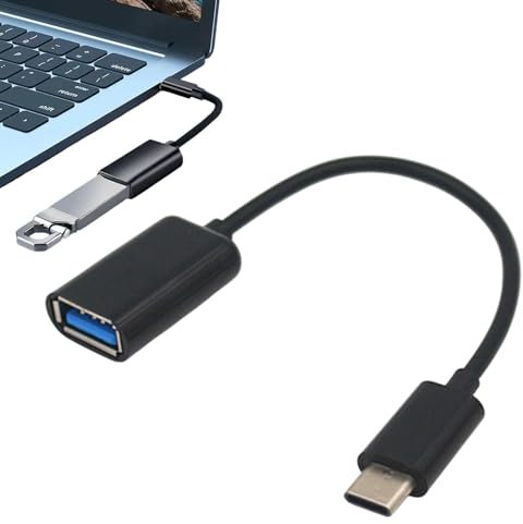 Cavo Tipo C Maschio a USB Femmina | Adattatore Portatile | Tecnologia e Convertitore Cuffie