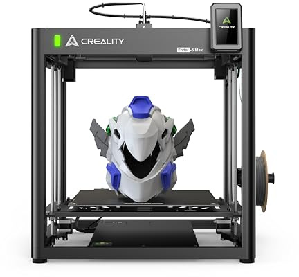 Creality Ender-5 Max 3D Printer, Large Build Volume 400 * 400 * 400mm, Up to 700mm/s Printing Speed, X-axis with Linear Rail & Dual Z-axis Motors, Creality OS Smart Control for Print Farm